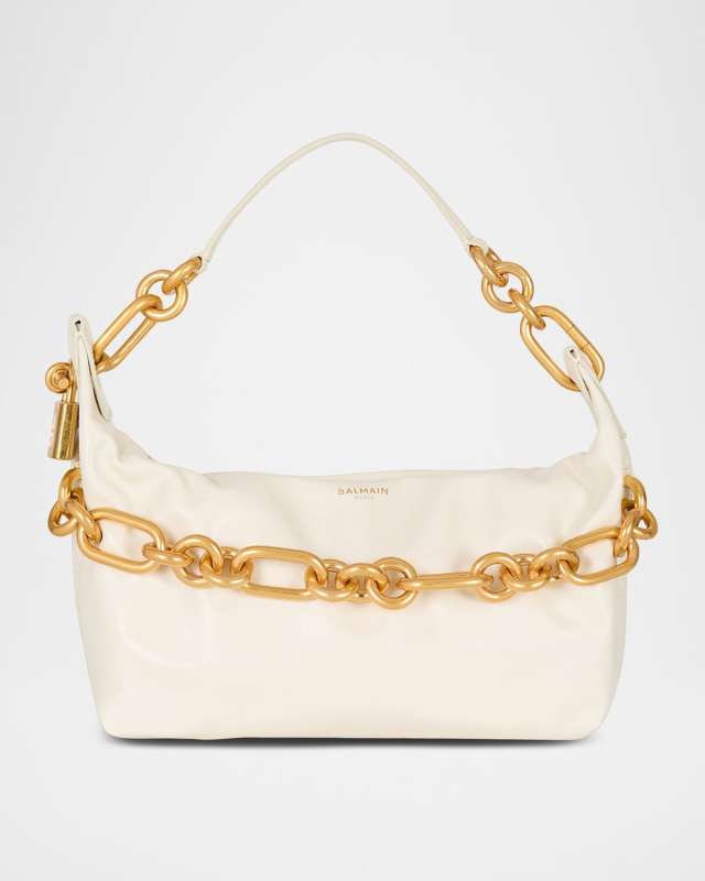 Sync Medium Chain Shoulder Bag in Calfskin